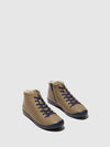 Lace-up Ankle Boots IBBI653SOF SLUDGE W/Wool